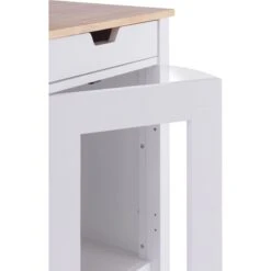 TRINITY 20-in Enclosure End Table With Drawer Cat Litter Box, White, Small 19 TRINITY 20-in Enclosure End Table With Drawer Cat Litter Box, White, Small -Cat Pet Supplies 940742 PT8. AC SS1800 V1692302264