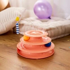 Goody Box Birthday Cat Toys, Treats & Collar & PetCakes Turkey Flavor Microwavable Birthday Cake Mix Kit With Fish Shaped Pan Cat Treats, 5-oz Bag -Cat Pet Supplies 947294 PT3. AC SS1800 V1693600337