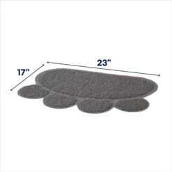 Van Ness Enclosed Cat Litter Pan & Frisco Paw Shaped Cat Litter Mat -Cat Pet Supplies 947414 PT5. AC SS1800 V1693600694