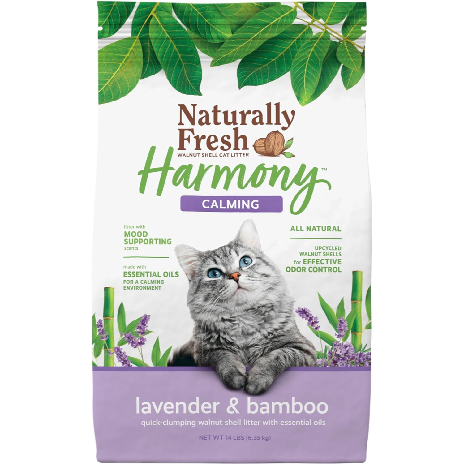 Naturally Fresh Harmony Lavender & Bamboo Scented Clumping Cat Litter 3 Naturally Fresh Harmony Lavender & Bamboo Scented Clumping Cat Litter