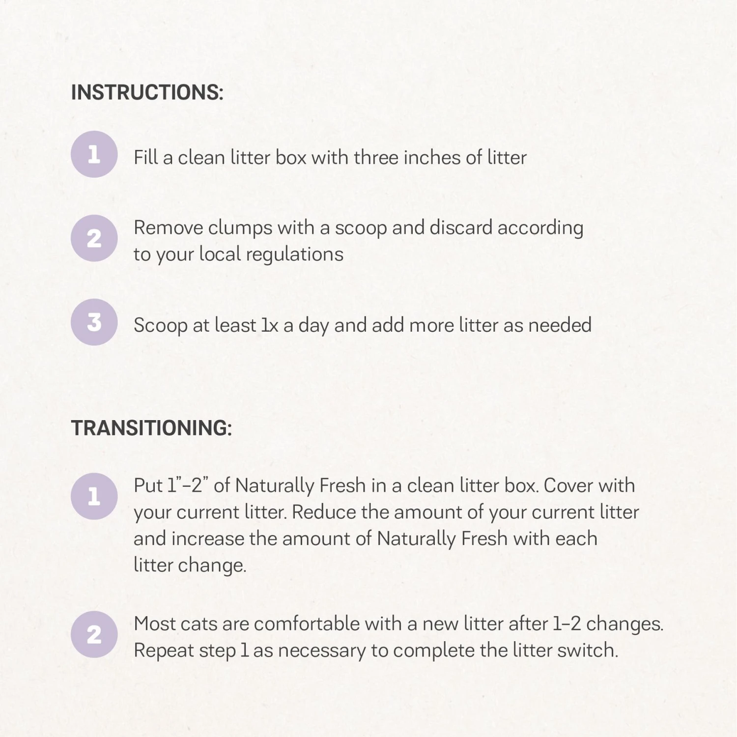 Naturally Fresh Harmony Lavender & Bamboo Scented Clumping Cat Litter 11 Naturally Fresh Harmony Lavender & Bamboo Scented Clumping Cat Litter - Image 9