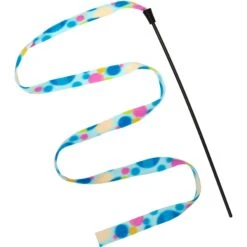 Frisco Fabric Teaser Wand Cat Toy & Frisco Bird With Feathers Teaser Wand Cat Toy With Catnip -Cat Pet Supplies 962094 PT1. AC SS1800 V1694782978