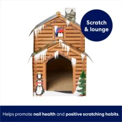 Frisco Holiday Log Cabin Cardboard Cat House & Frisco Holiday Santa's Workshop Cardboard Cat House 14 Frisco Holiday Log Cabin Cardboard Cat House & Frisco Holiday Santa's Workshop Cardboard Cat House -Cat Pet Supplies 986198 PT3. AC SS1800 V1698257736