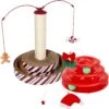 Frisco Holiday Santa Hat & Mistletoe Cat Tracks Cat Toy & Frisco Holiday Gingerbread Interactive Cat Scratcher Cat Toy With Catnip -Cat Pet Supplies 986246 MAIN. AC SS1800 V1698258056