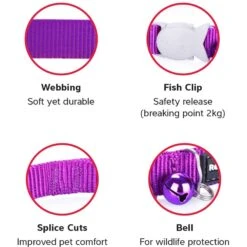 Red Dingo Paw Impressions Cat Collar -Cat Pet Supplies 990054 PT2. AC SS1800 V1703277597